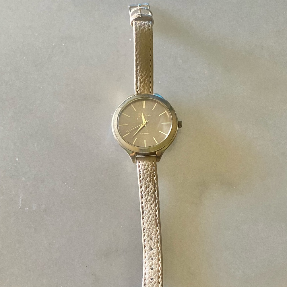 Geneva Platinum Watch